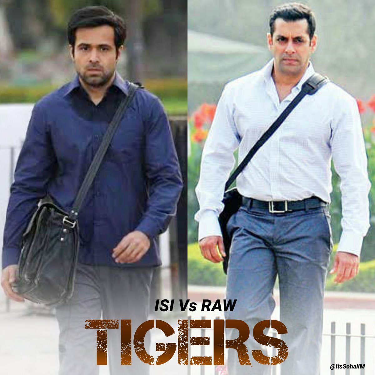 ItsSohailM's tweet photo. RAW agent #SalmanKhan 🇮🇳  vs ISI agent #EmraanHashmi 🇵🇰 
#Tiger 3 is going to be a cat and mouse chase between Indian and Pakistani intelligence agencies. 🔥💥

@BeingSalmanKhan 
@emraanhashmi @yrf https://t.co/aMUCZL2GQh