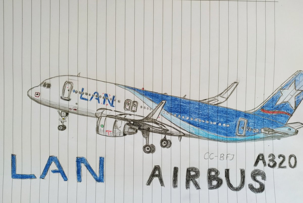 Airbus A320 of LAN airlines 🇧🇷✈️
#lanairlines #airlines #latam #latamairlines #airplane #airplanelovers #aviationphotos #aviationforyou #aviationdailyphoto #aviationdrawing #aviationart #travelingram #wings #aircraft #aircraftdrawing