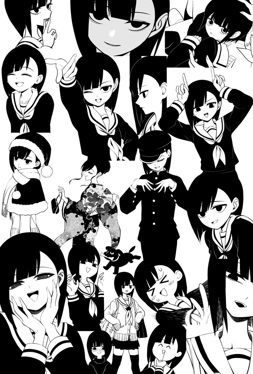 #繋がらなくていいから俺のキャラデザを見てくれ 
夢落ち少女のリスカしてそうな方 