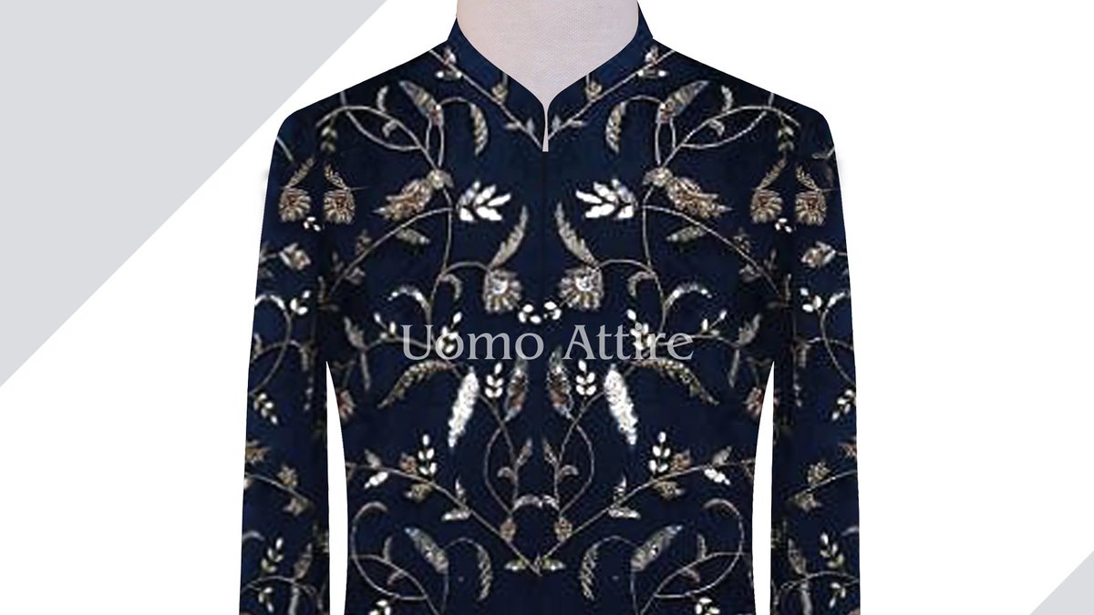Uomo_Attire's tweet photo. Navy blue fully micro embellished slim fit customized prince coat specially designed for man of the hour

#fashion #sherwanidesign #Luxury #Wedding #waistcoat #groom #bhai #bridal #custom #bride #dulhan #checksuit #weddingsuit #beauty #dulha #tie #dulhaniya #weddingdress #beauti https://t.co/mcQJWJhY7q