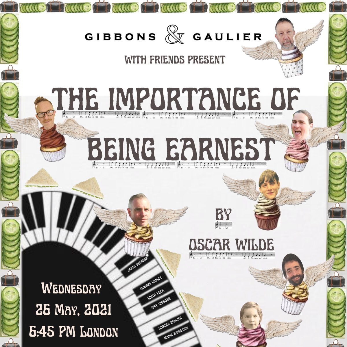 Tonight at 6:45pm join for free and enjoy some Oscar Wilde
 Join Zoom Meeting
us02web.zoom.us/j/88484928687?…

Meeting ID: 884 8492 8687
Passcode: 619254
 #oscarwilde #theatre #playwright #zoomread #freeperformance