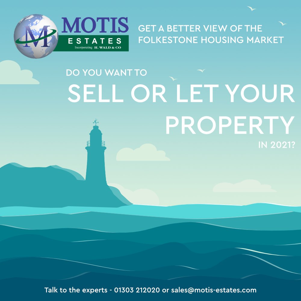 Get a better view of the #Folkestone housing market with the local experts, Motis Estates.  For a free appraisal just enter your postcode via the link zcu.io/REWy or contact us 📞01303 212020 📧sales@motis-estates.com  #folkestone #hythe #hawkinge #agent #property