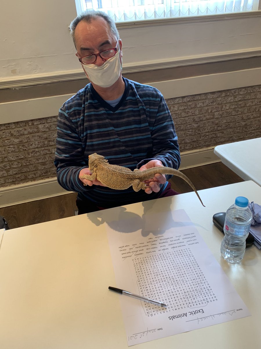 JakeRogers1992's tweet photo. It’s been a great session at the bridge community centre. Our reptiles also enjoyed the visit @subensoncarson @MyerscoughColl @CroxtethCampus https://t.co/17EUKvGwTP