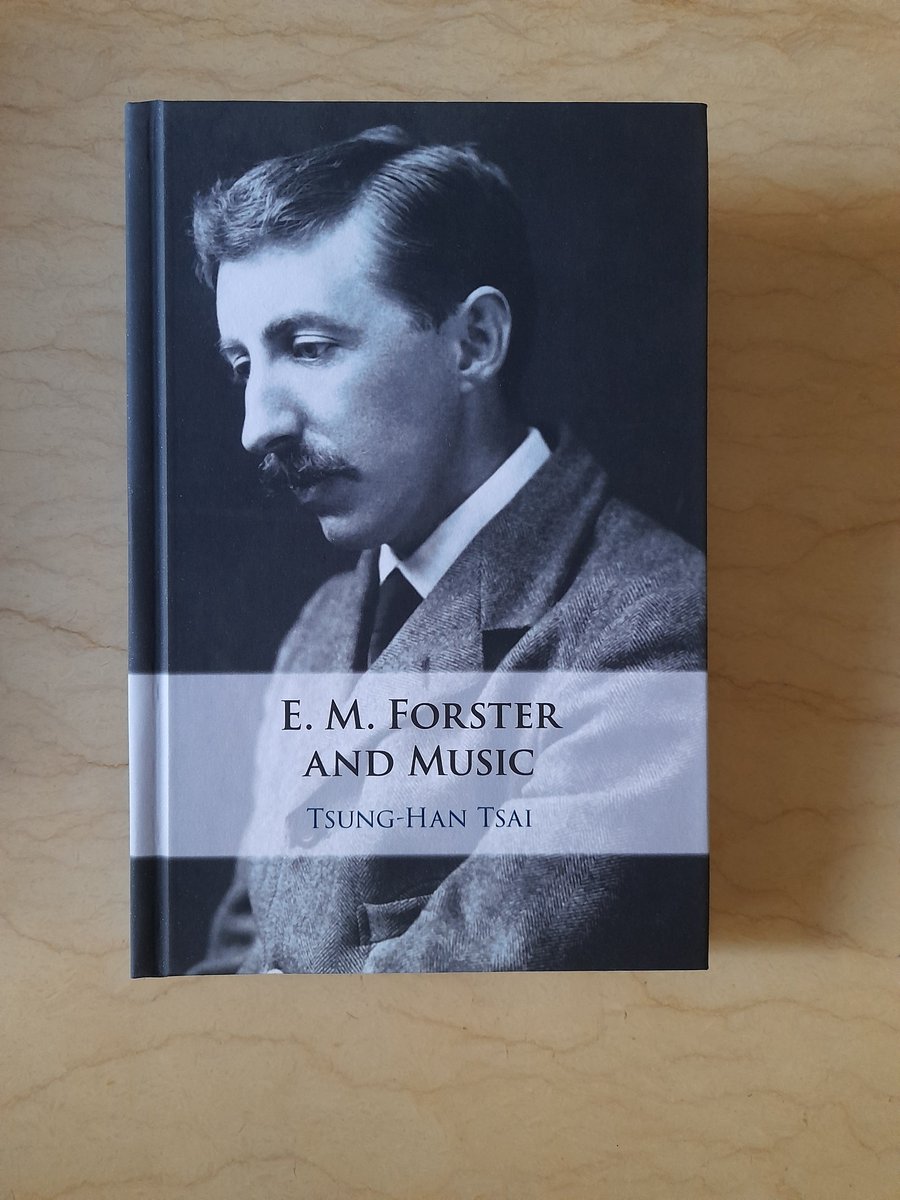 thtsai16's tweet photo. So this arrived today from @CUPAcademic: my author copies of E. M. Forster and Music https://t.co/R9bOJfzNPF