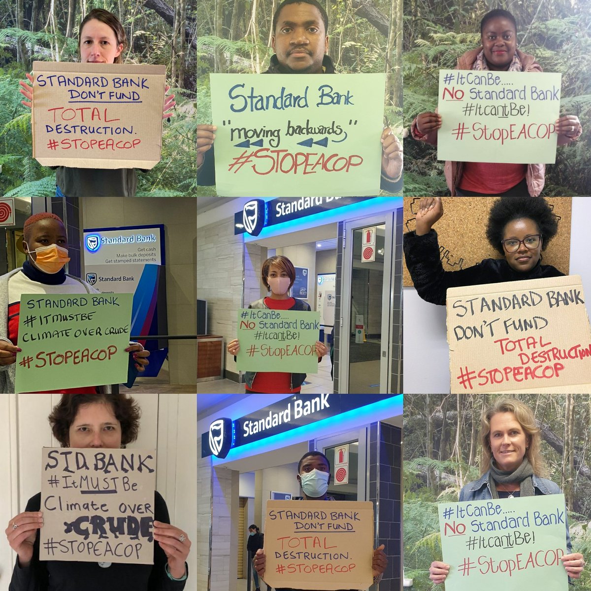 JustShareSA's tweet image. We'll be attending the @StandardBankZA AGM - 9am tmrw - with other shareholders concerned about the bank's fossil fuel financing, incl the proposed East African Crude Oil Pipeline (EACOP). Watch this space tmrw for live tweeting, incl shareholder/board Q&amp;amp;A. #StopEACOP