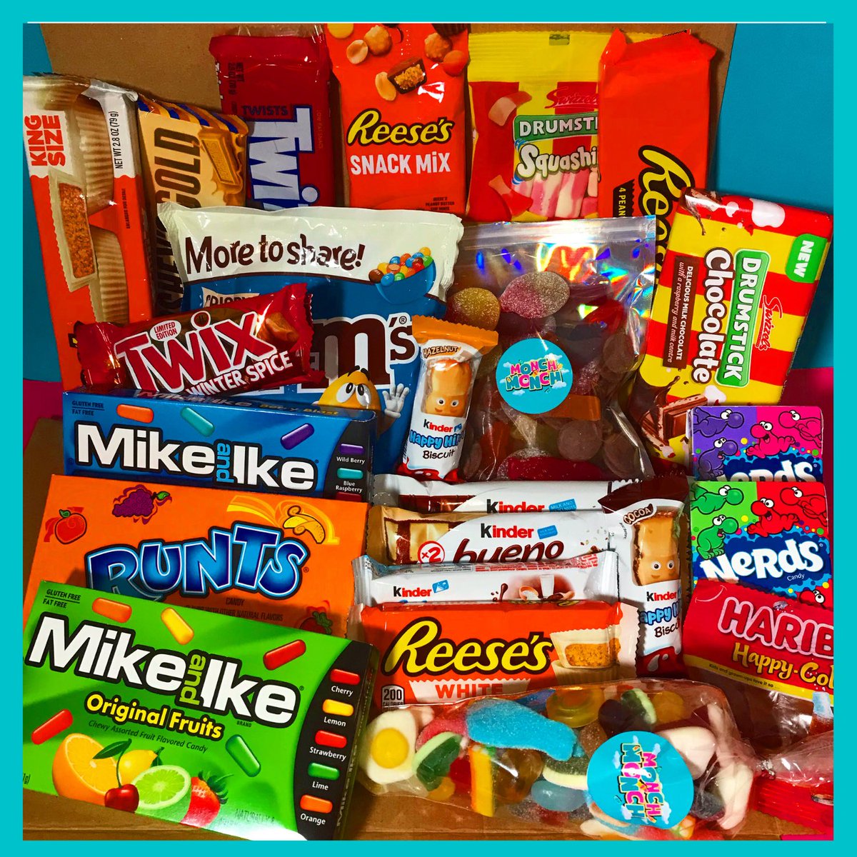 MonchSweets's tweet photo. ‼️ GIVEAWAY TIME ‼️

•

A LARGE BUNDLE OF AMERICAN AND BRITISH TREATS😋

•

TO BE IN THE CHANCE OF WINNING, ALL YOU NEED TO DO IS: 

- Like this post
- Share this post to your feed or story 
- Tag a friend https://t.co/FKPvfOZuSJ