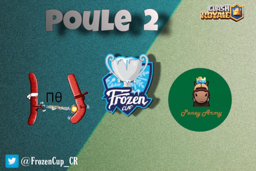 Frozen Cup (@frozencup_cr) on Twitter photo Résultat de la poule 2 :
Classement très serré avec 3 wins et 1 loose entre <a href="/merguez_op/">Merguez OP</a> , <a href="/poney_army/">Poney Army</a> et @LFrerotsDiamond !
Nous avons départagé en fonction des sets gagnés entre les 3 équipes:
🥇Merguez OP 4 sets
🥈Poney Army 3 sets
🥉Les Frérots Diamond 2 sets
GG’S ! ❄️ Résultat de la poule 2 :
Classement très serré avec 3 wins et 1 loose entre <a href="/merguez_op/">Merguez OP</a> , <a href="/poney_army/">Poney Army</a> et @LFrerotsDiamond !
Nous avons départagé en fonction des sets gagnés entre les 3 équipes:
🥇Merguez OP 4 sets
🥈Poney Army 3 sets
🥉Les Frérots Diamond 2 sets
GG’S ! ❄️