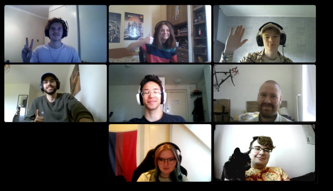 the_slappening's tweet photo. Welcome to the team behind The Slappening!

We all (except the cat!) major in game design at Uppsala University Campus Gotland! Some of us work almost solely within our minor, while others work interdisciplinary! 

See you in class! https://t.co/WCNsQ1BHfL