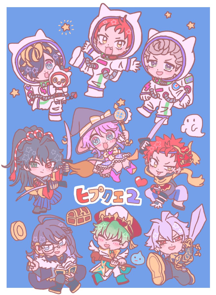 jyushi_A's tweet photo. 描いた！ﾋﾌﾟｸｴまだ全部読めてないけど楽しい🥰 https://t.co/pa8mzHTv54
