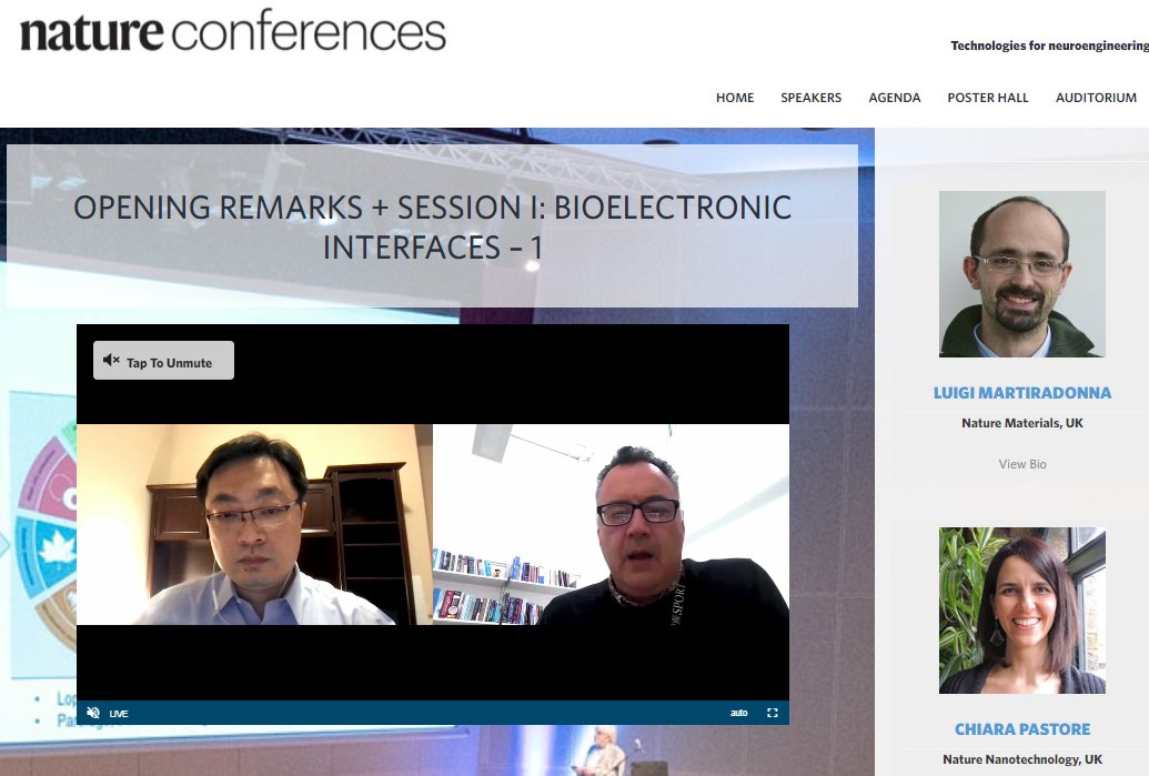 Nature Conferences (@natureconf) on Twitter photo And we're off! 🚀
Session 1 of #NatConfNeuroengineering is underway, and there is so much more to cover over the next 2 days!
You can still join, registration will close tomorrow! conferences.nature.com/Neuroengineeri…
<a href="/NatureMaterials/">Nature Materials</a> <a href="/NatureNano/">Nature Nanotechnology</a> <a href="/natBME/">Nature Biomedical Engineering</a> And we're off! 🚀
Session 1 of #NatConfNeuroengineering is underway, and there is so much more to cover over the next 2 days!
You can still join, registration will close tomorrow! conferences.nature.com/Neuroengineeri…
<a href="/NatureMaterials/">Nature Materials</a> <a href="/NatureNano/">Nature Nanotechnology</a> <a href="/natBME/">Nature Biomedical Engineering</a>