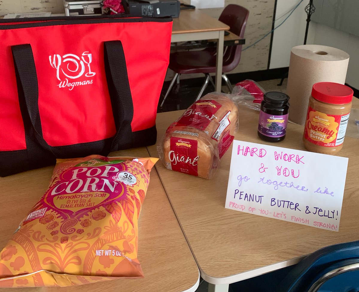 Mrs_Walther's tweet photo. Working hard in 134 means students need brain fuel! Love the dedication my kiddos show by coming in on a Wednesday 😍💕 @GreeceCentral @GreeceArcadia https://t.co/4LHy5LCWQL