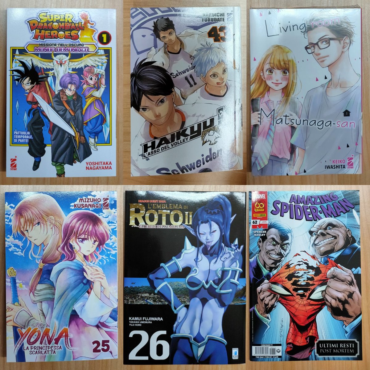Comix21Fumetti's tweet photo. NUOVI ARRIVI IN FUMETTERIA!
Vuoi ordinare qualcosa? Vuoi farci domande?
Contattaci
https://t.co/upgsLmaYxm
#comix21 #fumetteria #IoComproInFumetteria #popculturestore https://t.co/DgUuchWXlL