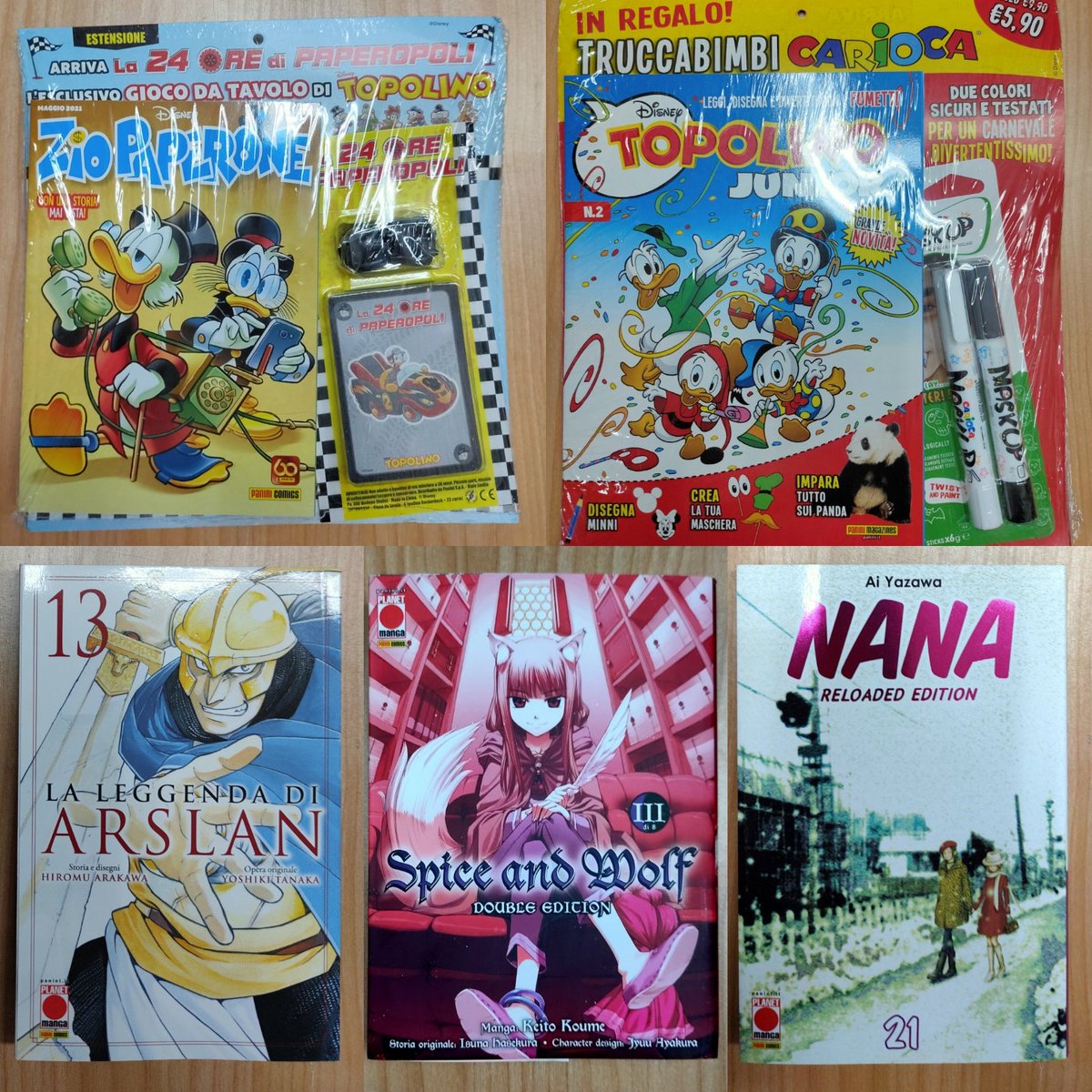 Comix21Fumetti's tweet photo. NUOVI ARRIVI IN FUMETTERIA!
Vuoi ordinare qualcosa? Vuoi farci domande?
Contattaci
https://t.co/upgsLmaYxm
#comix21 #fumetteria #IoComproInFumetteria #popculturestore https://t.co/DgUuchWXlL