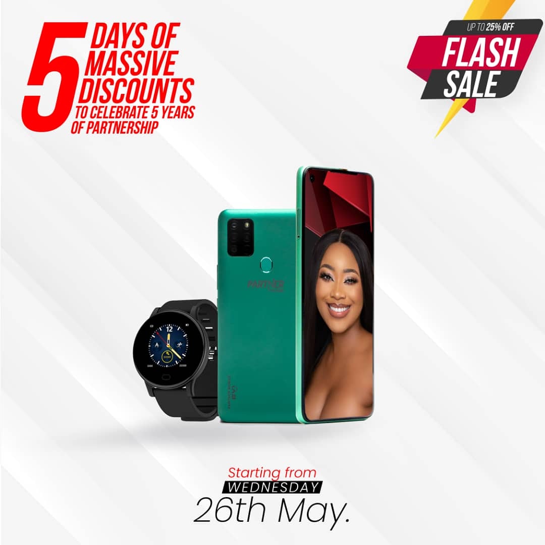 SPARKLELIGH3's tweet image. Take action and get up to 25% off on all Partner Mobile devices starting from today

Don't miss out! 
#PartnerWithErica
PARTNER MOBILE FLASH SALES