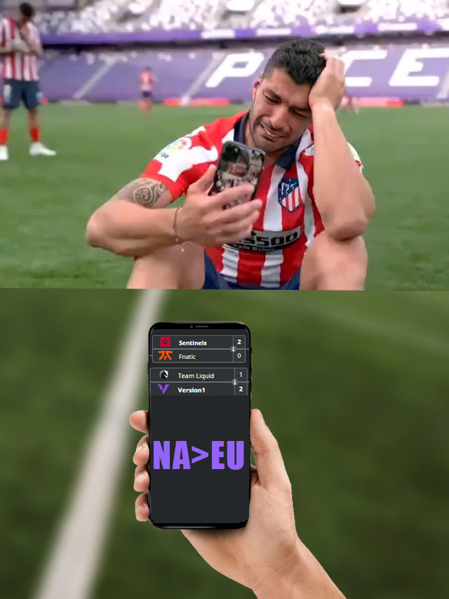 Watching VCT from home like 😢