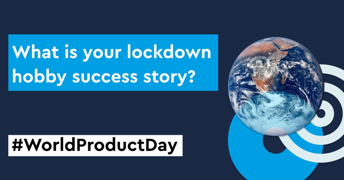 Being in lockdown for over a year has been tough on everyone, but has there been anything you've done in lockdown that you never would have done in normal circumstances? We want to hear your successful hobby stories! #WorldProductDay