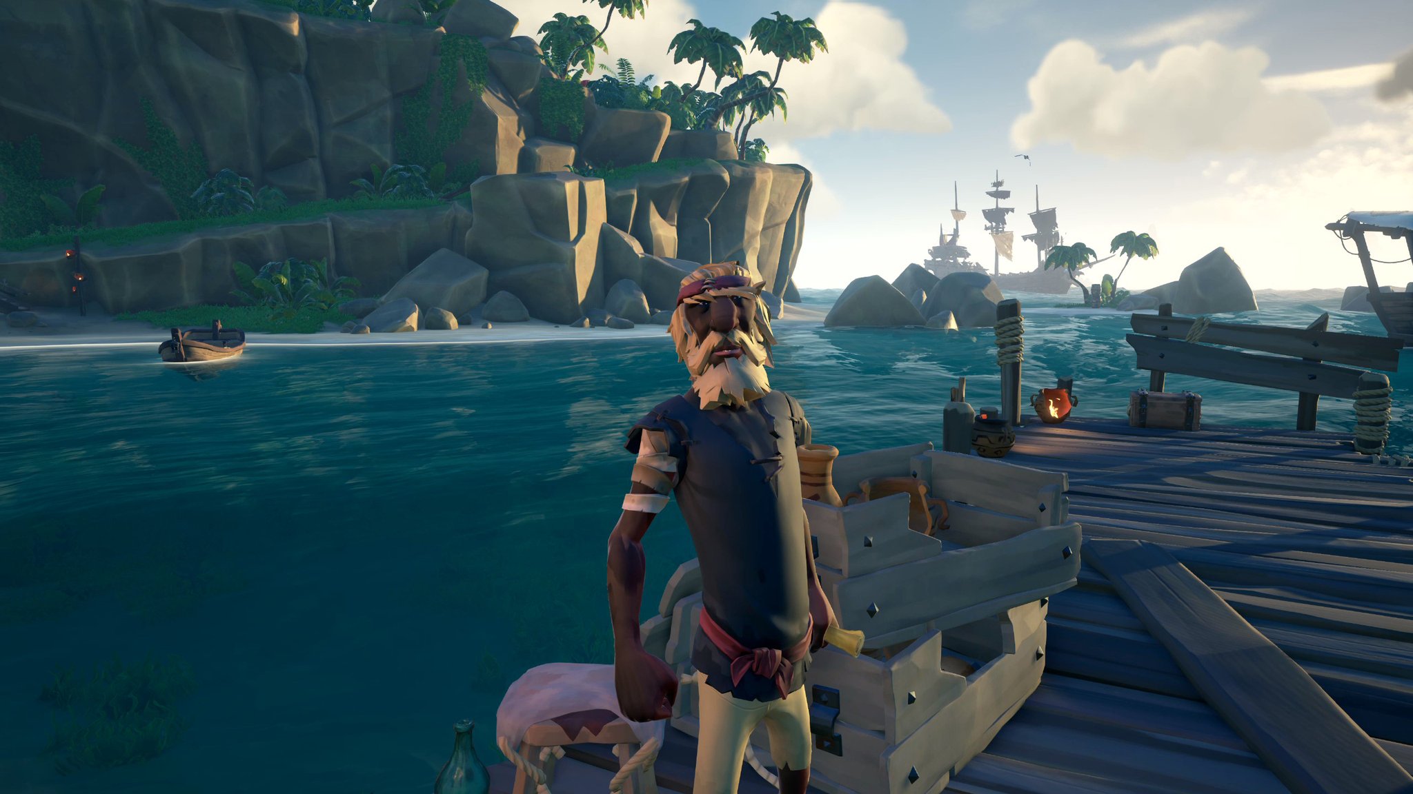 Sea of Thieves on Twitter "Wild Henry says that he's found something