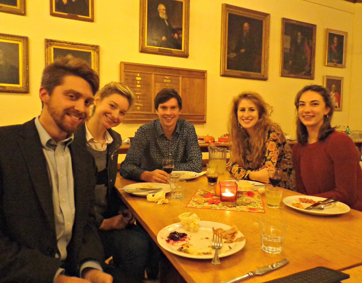 timothynagyx's tweet photo. Remembering Regent's with great delight today: napkin hats, singing with the @theoxcommas, bringing way too much cranberry sauce for Thanksgiving and eating it with yogurt for the next month, and enjoying Formal Hall. 7 hours left to donate! #RegentsGives https://t.co/Hu7kyodicq https://t.co/zWTrR6nxkD