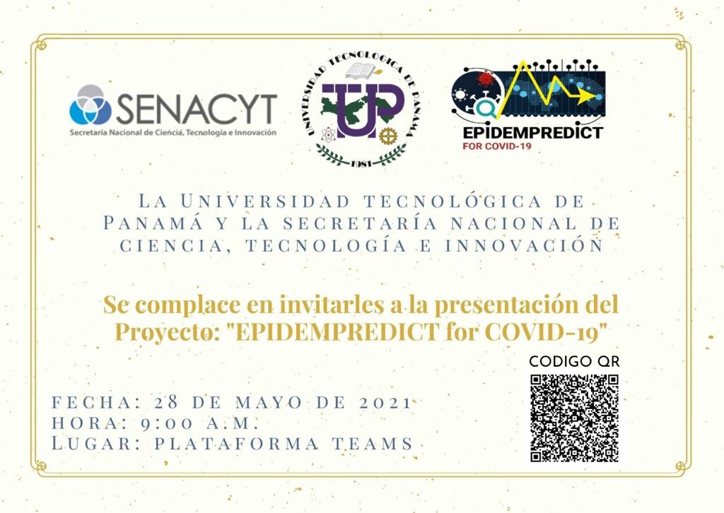 gitceutpch's tweet photo. Presentación de resultados del proyecto Epidempredict for Covid-19
https://t.co/TroMnZwt83
@minsapma @utp_sedechiriqui @utpdgtc @utppanama @bisite_usal @gitceutp @utpinvestiga @senacyt @drvvillarrealc @lemunoz03
#Epidempredict #Covid19 #Utp #Utpchiriqui #Pandemia #Virus https://t.co/Q4mQxwvL4g