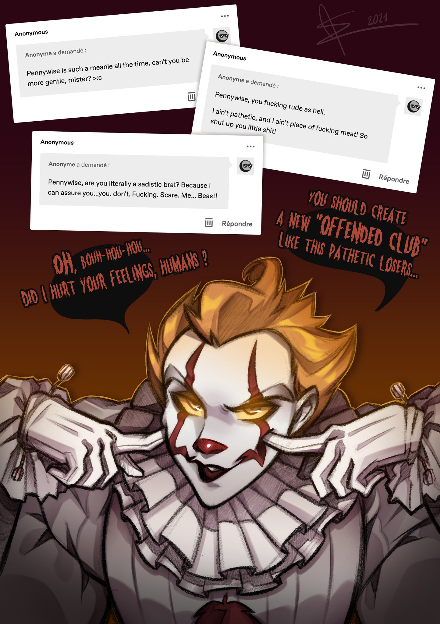 Pennywise Math Lady Math【Commission = CLOSED】 on Twitter: