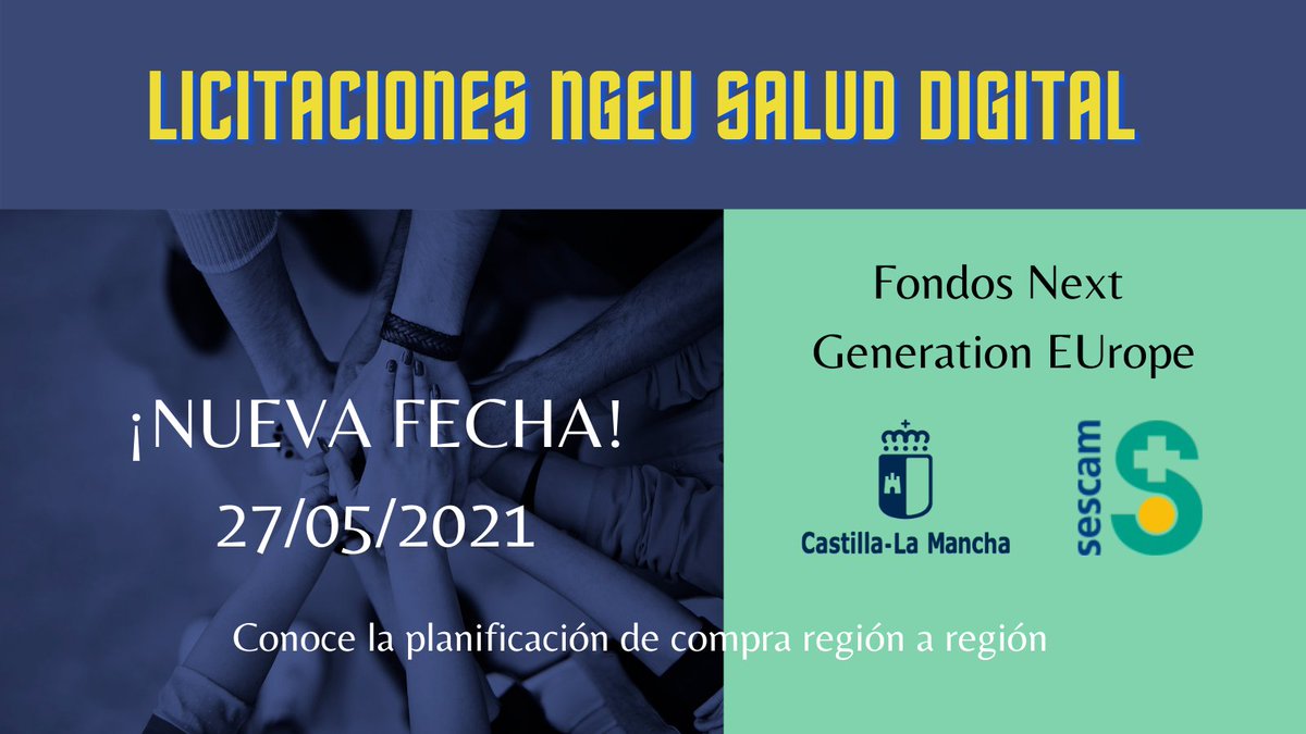 ticbiomed's tweet photo. 🔉 Mañana tendremos a @sescamtoledo de la mano de #EladioLinares (Director de Sistemas de Información en SESCAM), role clave para digitalizar la sanidad en #CastillaLaMancha ‼️💉📲 @madrija

Aún puedes registrarte🔗https://t.co/uvPeWkTiWF
#webinargratuito #nextgenerationeu https://t.co/TU2s4CLuUO