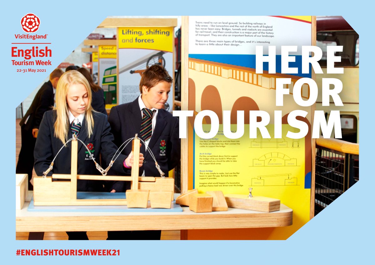 #EnglishTourismWeek21! One of the most important things that tourist attractions can do is educate. We’re here for tourism because we believe in preserving the past! Our museum tells the story of the North West. Find out more: bit.ly/3v70FTS @VisitEnglandBiz