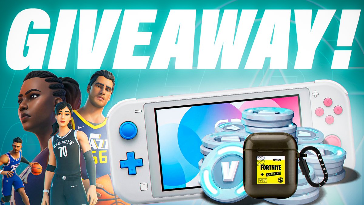 🏀ATLAS CREATIVE GIVEAWAY🏀

We are excited to announce a special giveaway to celebrate our new collab with Fortnite and the NBA!

 🪙  (5x) Vbucks Gift Cards
🎶 Airpods w/ Fortnite Case
🎮 Nintendo Switch Lite 

Click here to enter: gleam.io/FhWcT/crossove…