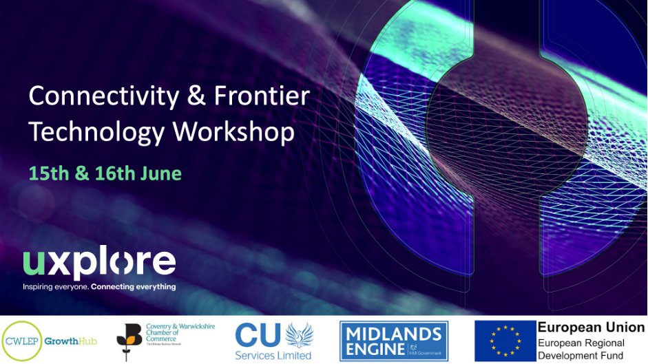 uxplore project (@uxplorep) on Twitter photo 💥EXCITING NEWS!💥
Taking place on the 15th & 16th June is our first, free, online #Connectivity & Frontier Technology #workshop funded by ERDF, and guided by experts like <a href="/HollyMarshallUK/">Holly Marshall</a>.
Available only to #SMEs in #cov & #warks.
To attend contact: uxplore@cwgrowthhub.co.uk 💥EXCITING NEWS!💥
Taking place on the 15th & 16th June is our first, free, online #Connectivity & Frontier Technology #workshop funded by ERDF, and guided by experts like <a href="/HollyMarshallUK/">Holly Marshall</a>.
Available only to #SMEs in #cov & #warks.
To attend contact: uxplore@cwgrowthhub.co.uk