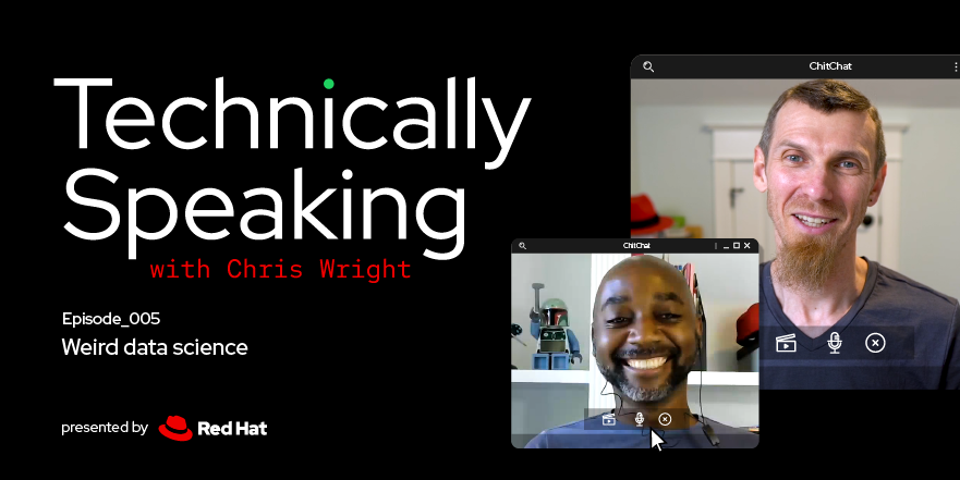 Interested in #AI #ML and #opensource? Don't miss the new Technically Speaking with <a href="/Kernelcdub/">Chris Wright</a> and Red Hat Director of Artificial Intelligence Services, Sherard Griffin youtu.be/FT4ORsP14So