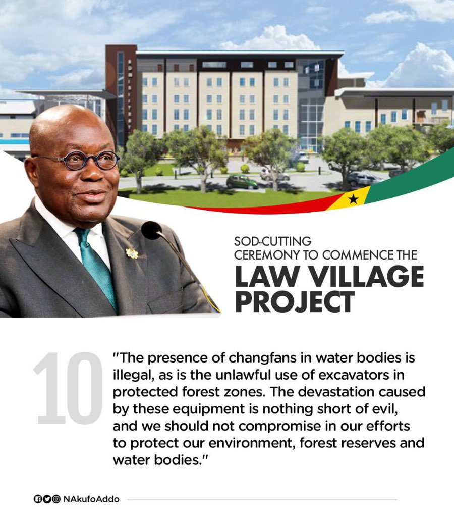 NPP4All's tweet photo. #GhanaLawVillageProject 
#ProtectingTheLegacy
#AkufoAddoIsBuildingMore https://t.co/LBctvmyz7P