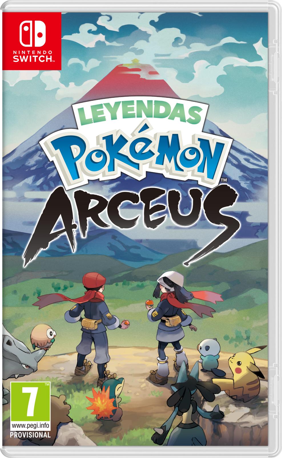 Numerosos nuevos detalles e imágenes de Leyendas Pokémon Arceus
