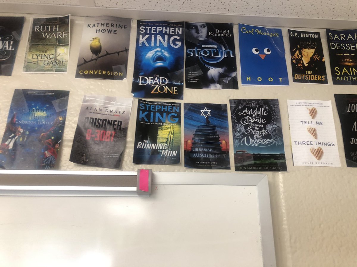 20-21 books class. 153 books in one semester!!