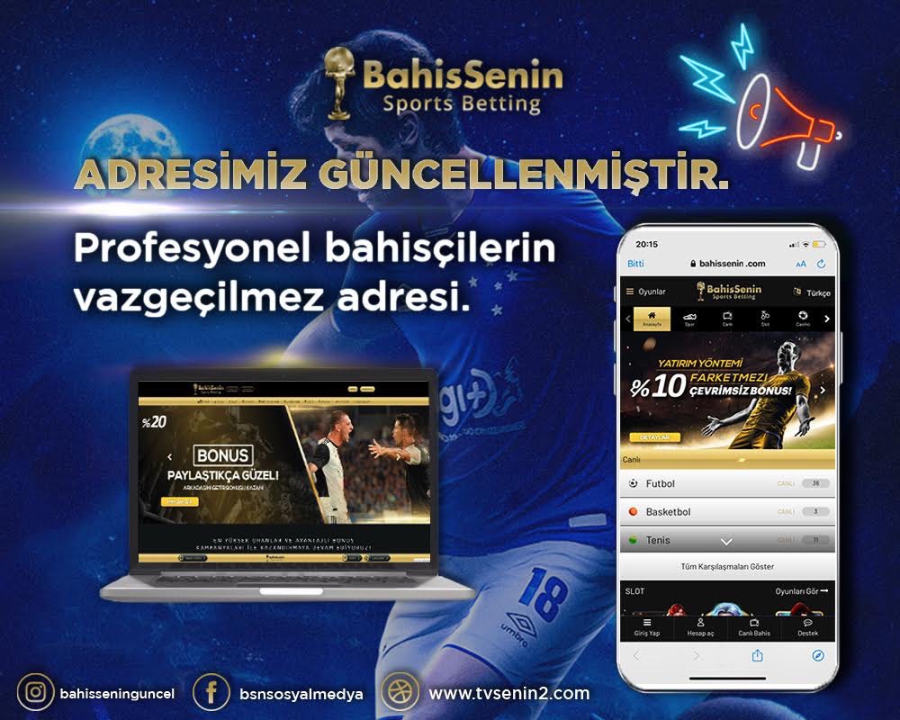 Bahissenin Adresimiz, bahissenin130.com güncellenmiştir.