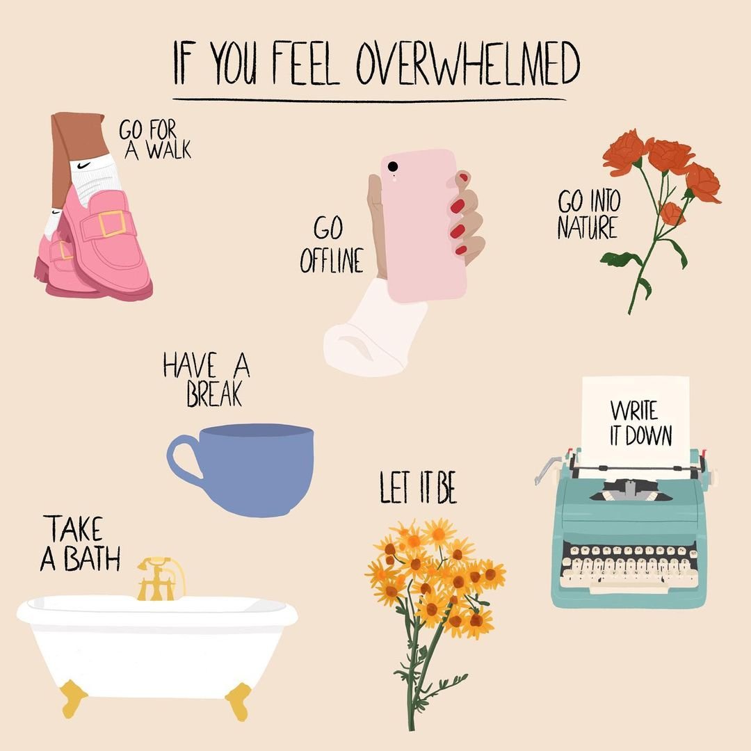 What do you do when you feel overwhelmed? 

Art by tobehonestnl on Instagram

#wellnesswednesday #MentalHealthAwarenessMonth #unlearn