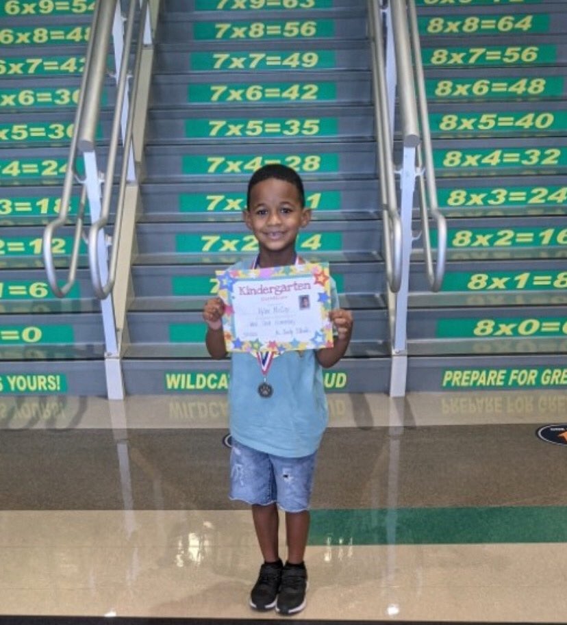 REL407's tweet image. My big boy is officially a first grader. And his superlatives are certainly fitting. Love ya, King Ky! 

👨🏾‍🎓👨🏾‍🔬👨🏾‍🚀

#firstgrader #firstgrade #kindergarten #kindergartengraduation #graduation #scientist