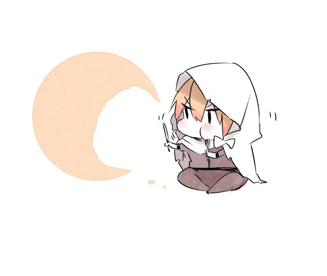 月食だったね山姥切国広🌙*゜ 