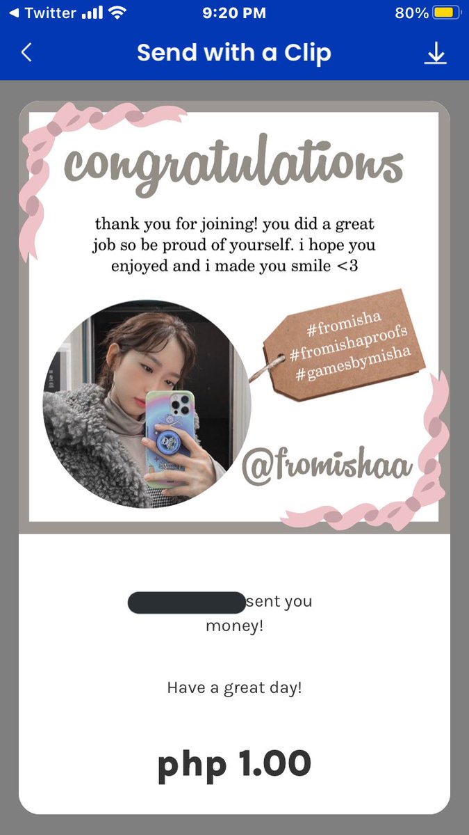 luvjichuya's tweet photo. thank u so much !! @fromishaa π€#fromisha #fromishaproofs #gamesbymisha β¨ https://t.co/CGD73I5x7O