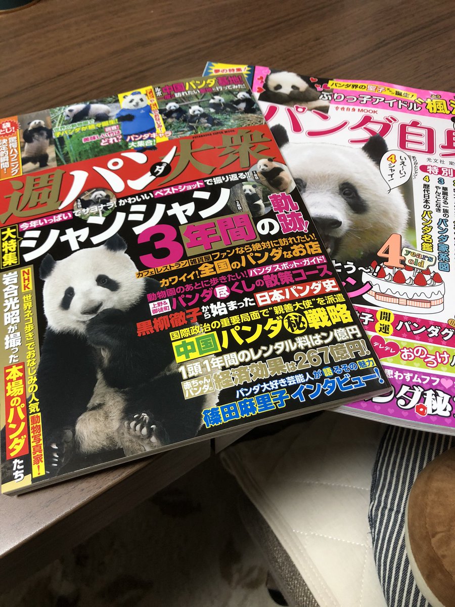 パンダ自身2頭目