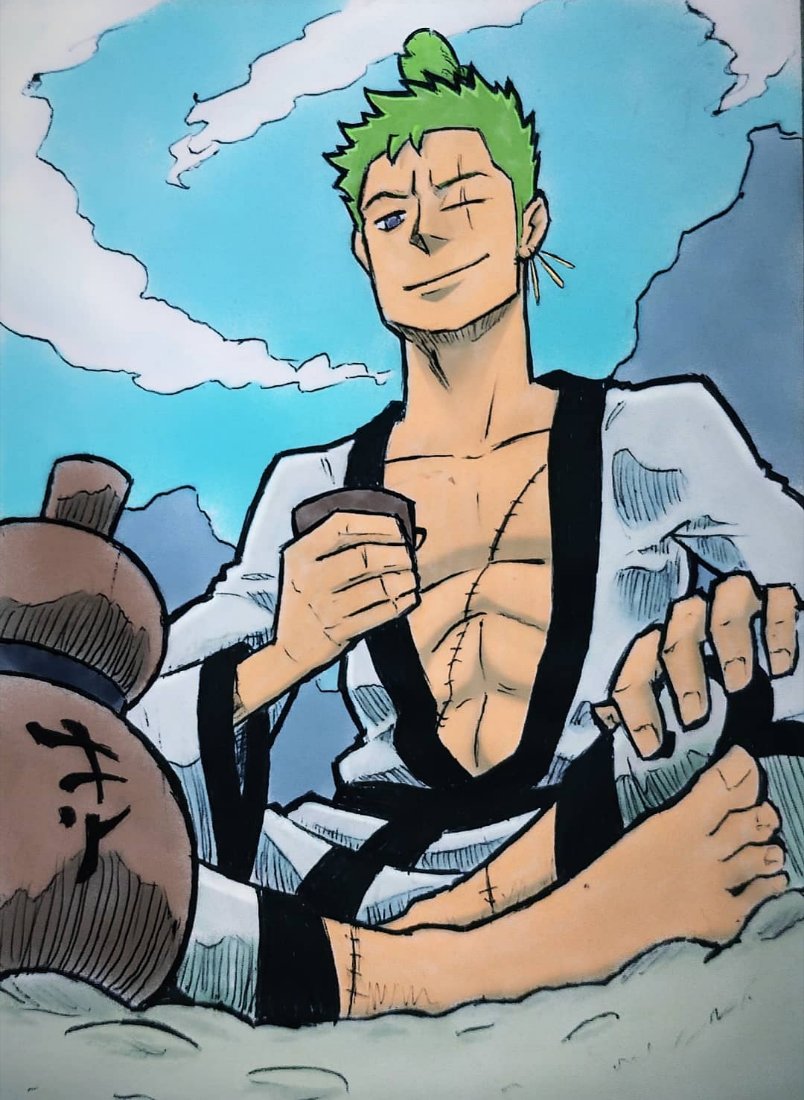 harrisonlopes41's tweet photo. Roronoa Zoro 

Follow me on Instagram https://t.co/Im5Ym6IE8j

#onepieceanart #zoro #fanart https://t.co/wti34xHbGI