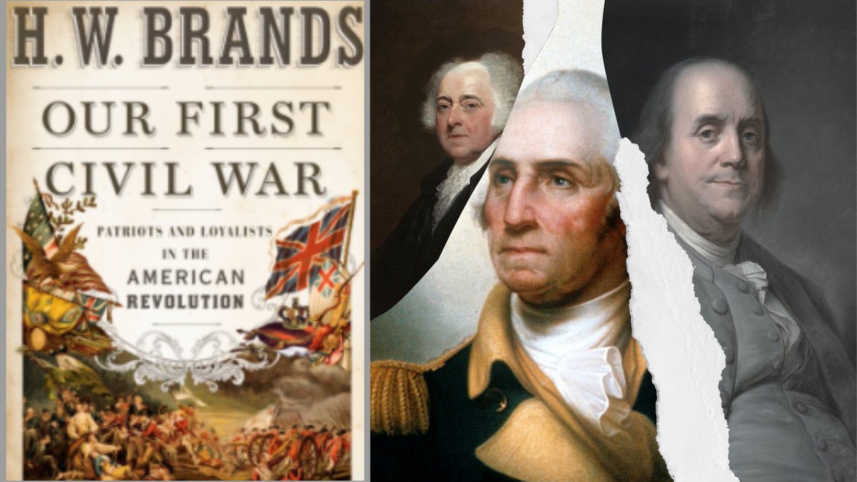 NathansPapers's tweet photo. JUST POSTED: Our review of @HWBrands #OurFirstCivilWar for @Netgalley.  "...the scope of the book is amazing.  It is could be a textbook for a course on the American Revolution."  

https://t.co/bvY6aaqXry https://t.co/3PEVQ7Ks0r
