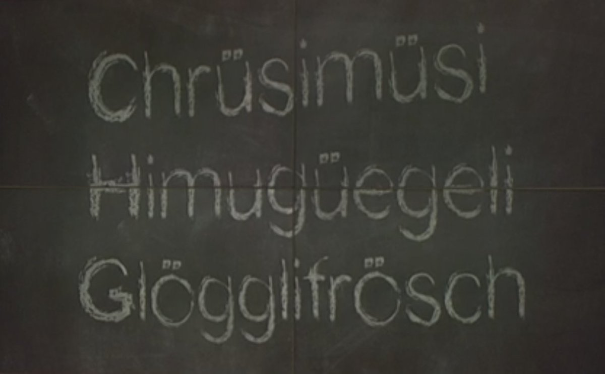 Chrüsimüsi, Himugüegeli, Glögglifrösch
Beitrag über unsere 🇨🇭Dialektsammlung im <a href="/SRF/">SRF</a> bit.ly/2RKSCNO

Wir brauchen 2000 Stunden Dialektaufnahmen aus jedem Kanton und jedem Tal.

Hilf mitsammeln auf dialektsammlung.ch 
@FHNW_Technik <a href="/ZHAW/">ZHAW</a> #SwissNLP