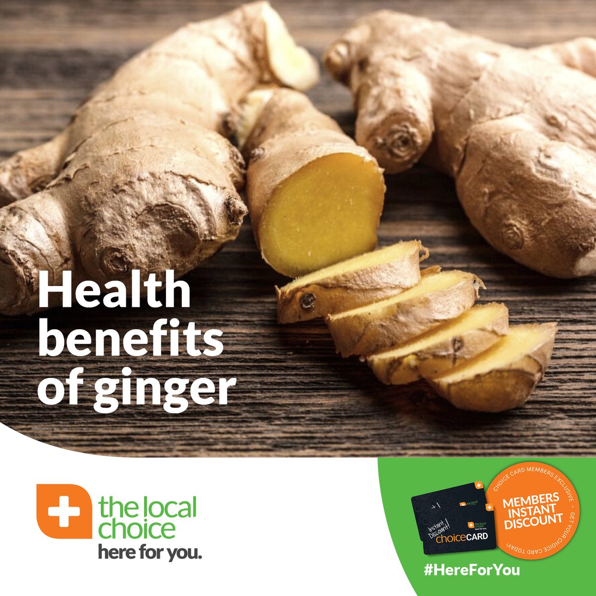 LocalChoiceMRex's tweet photo. Ginger is among the healthiest (and most delicious) spices on the planet. It is loaded with nutrients and bioactive compounds that have powerful benefits for your body and brain.

Contact @LocalChoiceMRex for trusted advice.

#BenefitsOfGinger | #TheLocalChoiceMedirex https://t.co/3Azl1peCD9