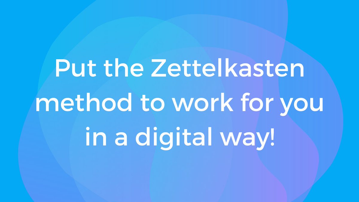 RamSync's tweet photo. The Zettelkasten method originated in the 1500s and is a powerful way to organize/structure ideas. Learn more about this method and how it can help you with your goals here: https://t.co/UnAV4XEiPd

#RamSync #zettelkasten #research #creativity #software #betaaccess https://t.co/0jwuhZrbFt
