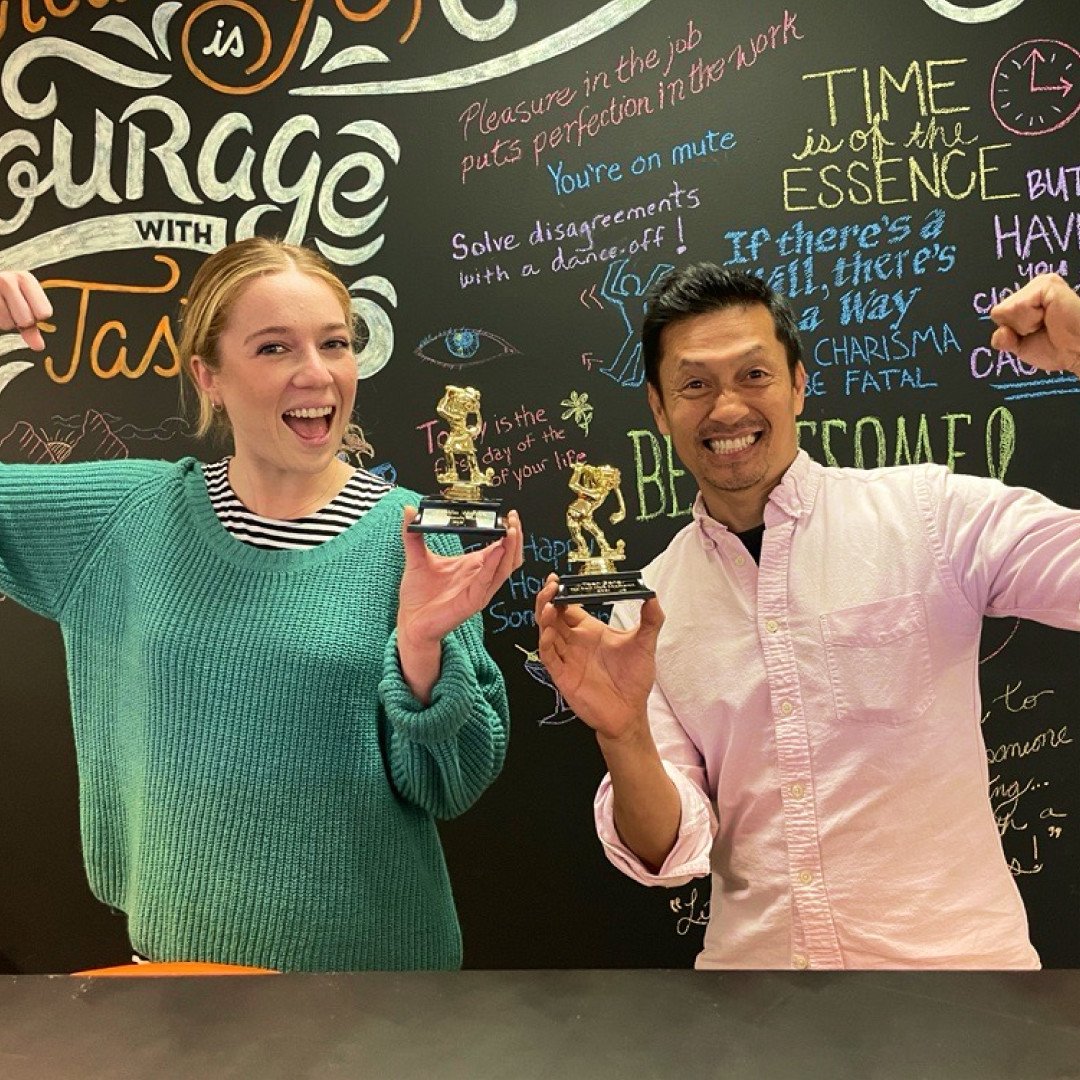 agencycreativ's tweet image. Fore! These two were the top golfers at our Top Golf outing so we awarded them with the next best thing to a Master's jacket! ⛳

#AgencyCreative #AgencyLife #DallasAgency #DallasMarketing #DallasAdvertising #HealthcareMarketing #RestaurantMarketing

agencycreative.com