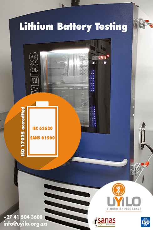 uYiloZA's tweet photo. #DidYouKnow The uYilo Battery Laboratory provides #ISO17025 accredited testing to #IEC62620 and #SANS61960 for #lithium batteries covering both stationary and mobile applications. Mail info@uyilo.org.za for more. https://t.co/pS0ZjtCNYp #BatteryTesting #LithiumTesting https://t.co/TwCdNwzIwB