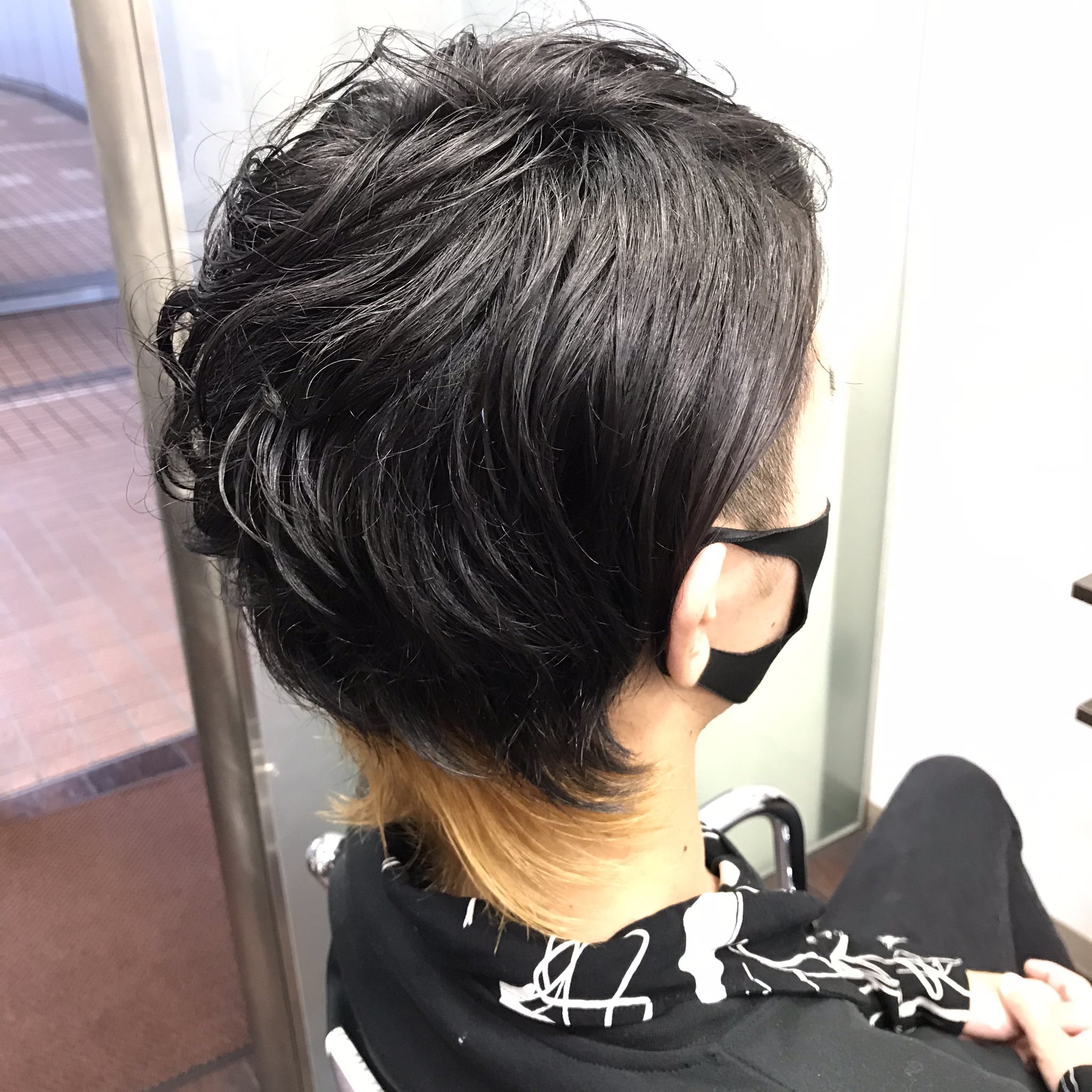 Masashi ロン毛美容師 美容師 西宮 Jr西宮 Jr西宮美容師ウルフ レイヤー ハイライト Masasan0527 Twitter