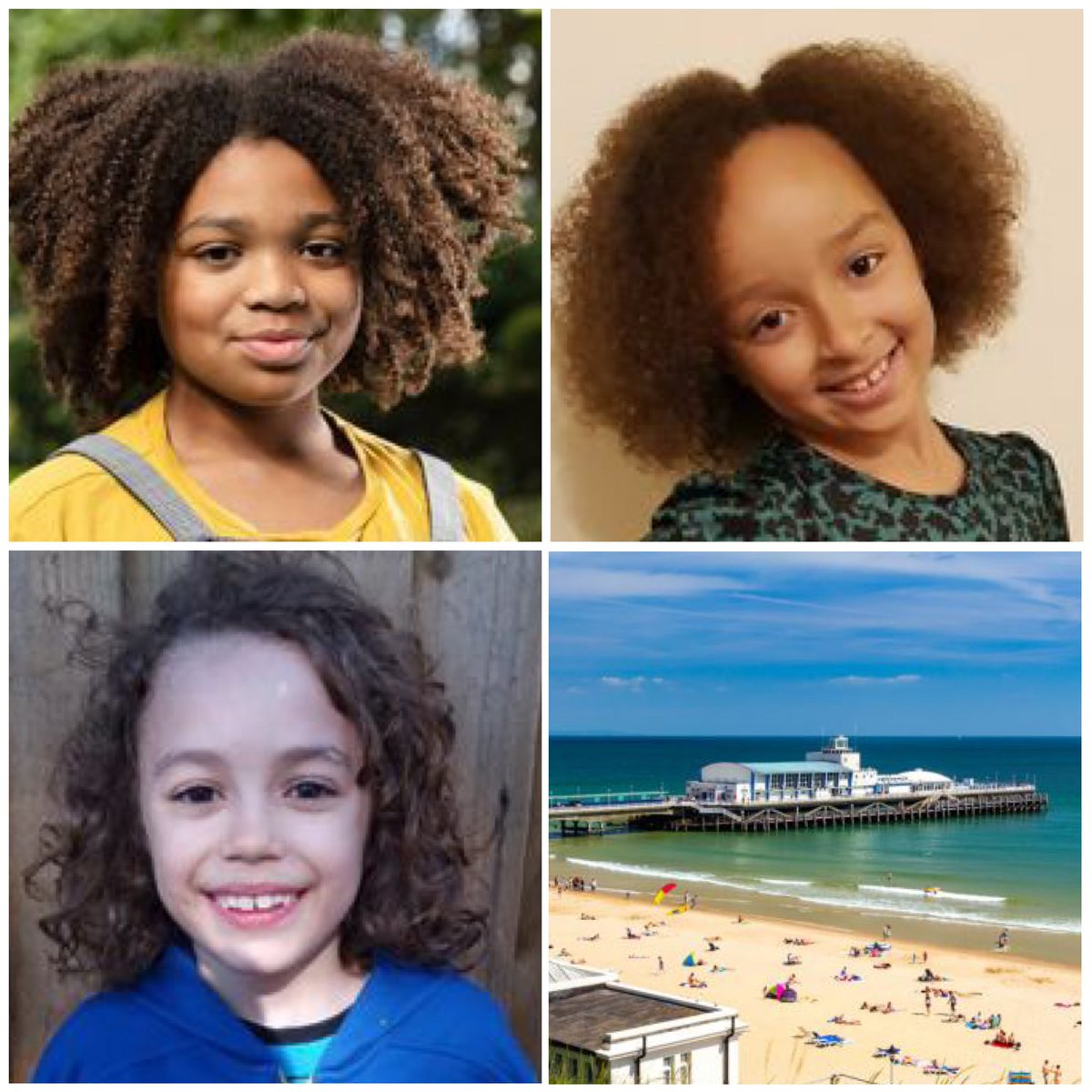 SallyKingAgency's tweet photo. Aida, Mariama, Oliver (and their parents!) had lots of fun filming for a commercial for a Mobile Phone Company. A slightly windy, but entertaining three days shooting in lovely Bournemouth. Well done to all involved 🤩 🏖 #sallykingagency #childactors #parentactors #bournemouth https://t.co/TyXysV3UQl