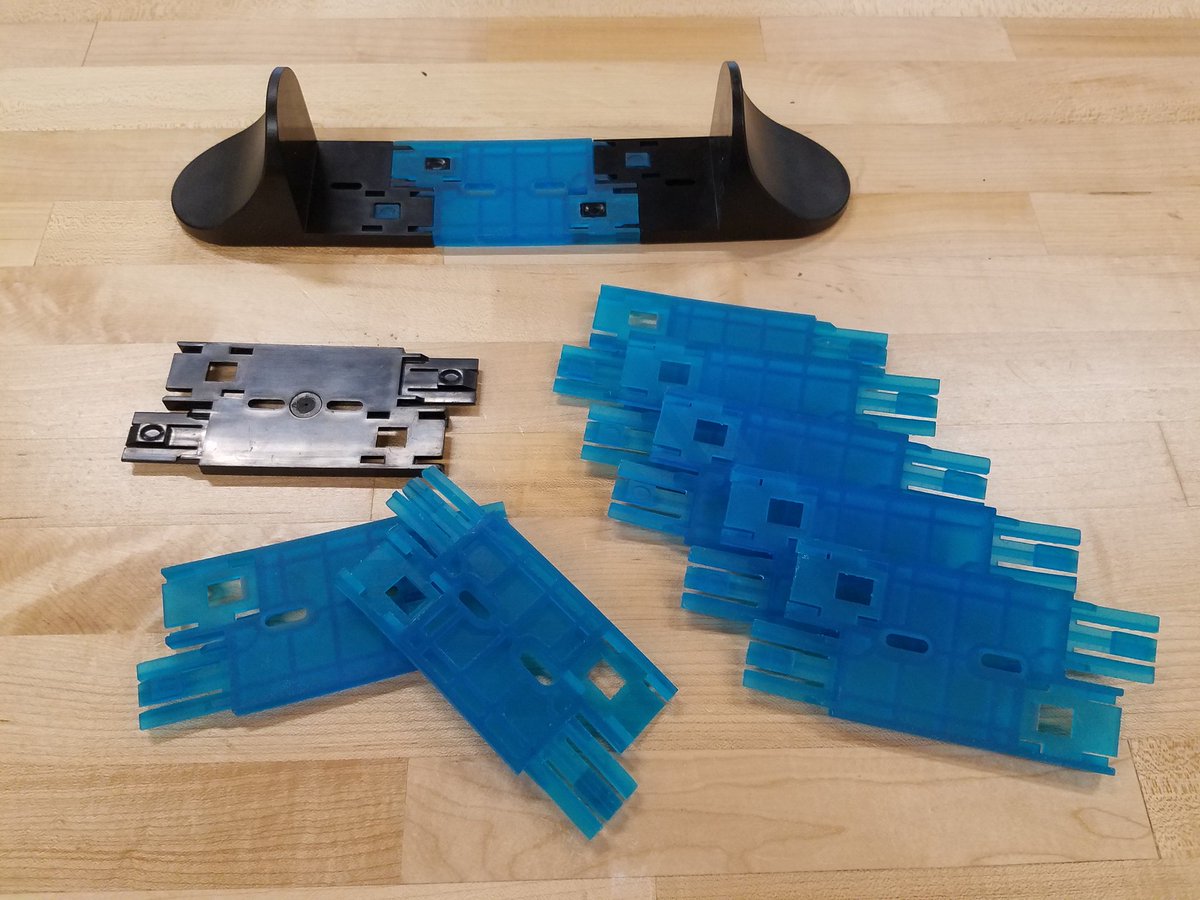 Chef_Polk_24's tweet photo. Real world applications!  Dan Litvinchuk, an engineering field study student, had the opportunity to use the resin 3d printer to recreate a discontinued  part for the tech department.  He drew the part using CAD by miticulously measuring the original part.  @KuzoJoe @BillHarner https://t.co/UyFW9avDFy