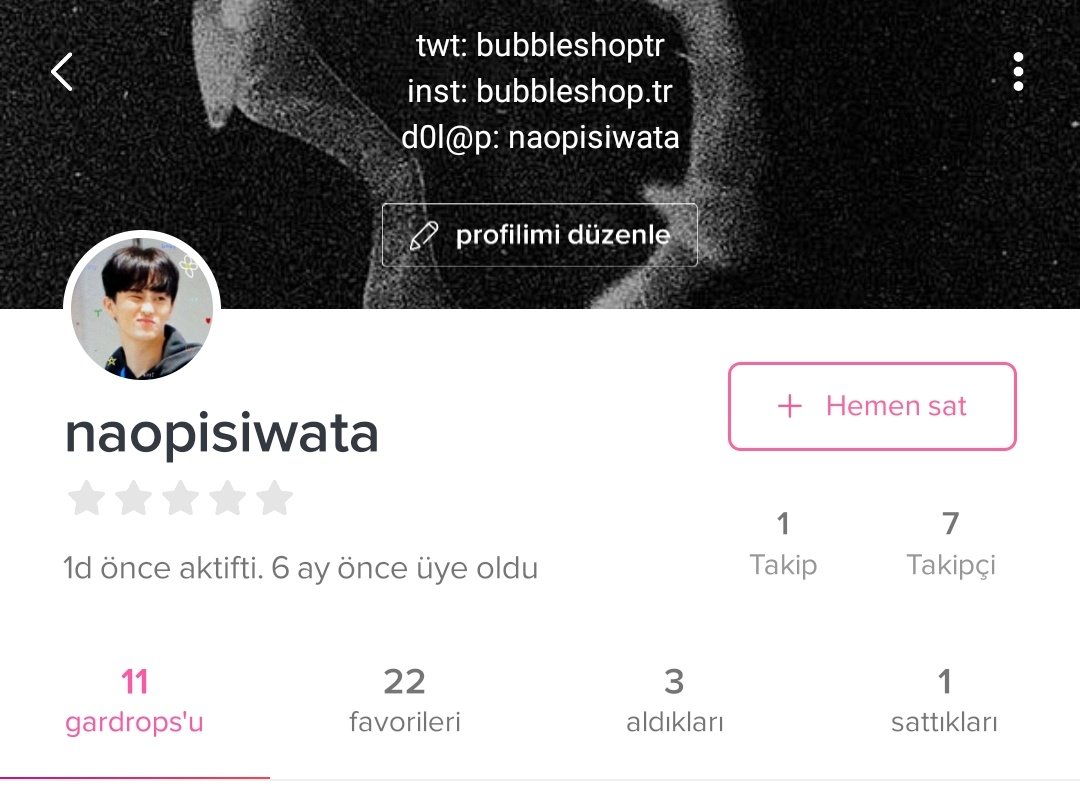 Dolap ve Gardrops hesapları 💕💭