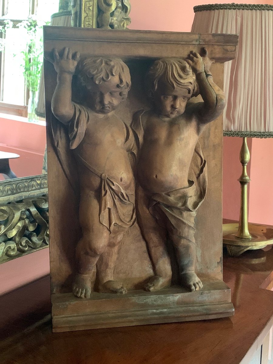 I thought I’d share this photo; my late father carved this when he was just 16 years old and now takes pride of place at home - a clever man. It’s a copy of 18th century sculptor John Rysbrack’s original in marble <a href="/vamuseum/">VAM VirtualArtMusem</a> #percevaldesigns #art #scuplture #interiordecorator